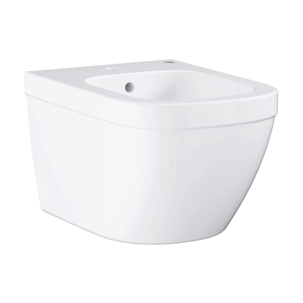 Grohe Euro Ceramic fali bidé, 374x540 mm, 1 csaplyukkal és túlfolyóval