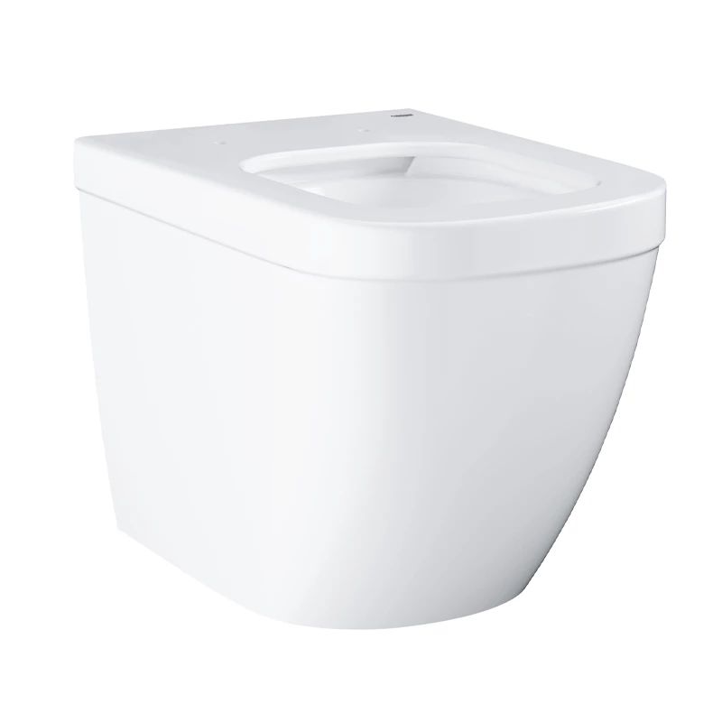 Grohe Euro Ceramic perem nélküli álló wc 540*374*395mm, triple vortex öblítéssel, rögzítő készlettel