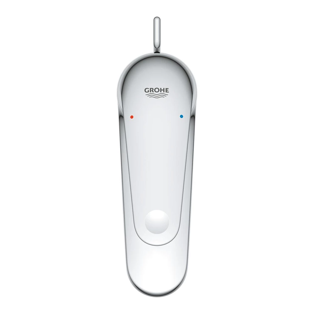 Grohe Euroeco egykaros mosdócsaptelep S-es méret, húzórudas leeresztő garnitúrával, króm