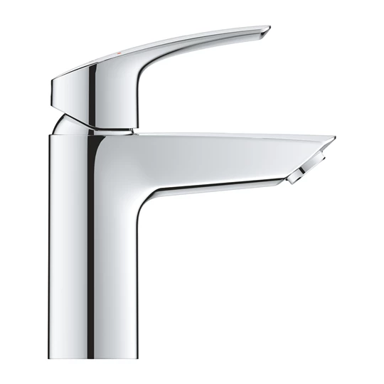 Grohe Eurosmart 2021 egykaros mosdócsaptelep, S-es méret, leeresztő nélkül, 169/92 mm, króm felület