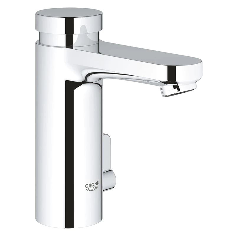 Grohe Eurosmart Cosmopolitan T önelzáró mosdó csaptelep keverőszeleppel és állítható hőmérséklet szabályozóval, króm