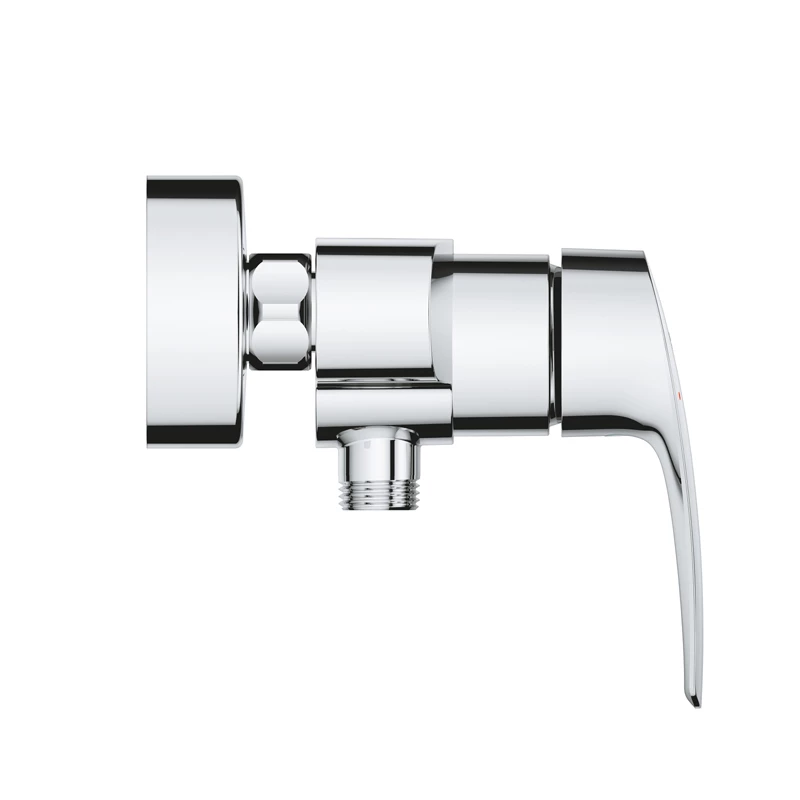Grohe Eurosmart Professional falon kívüli egykaros zuhany csaptelep visszafolyás gátlóval, króm felület