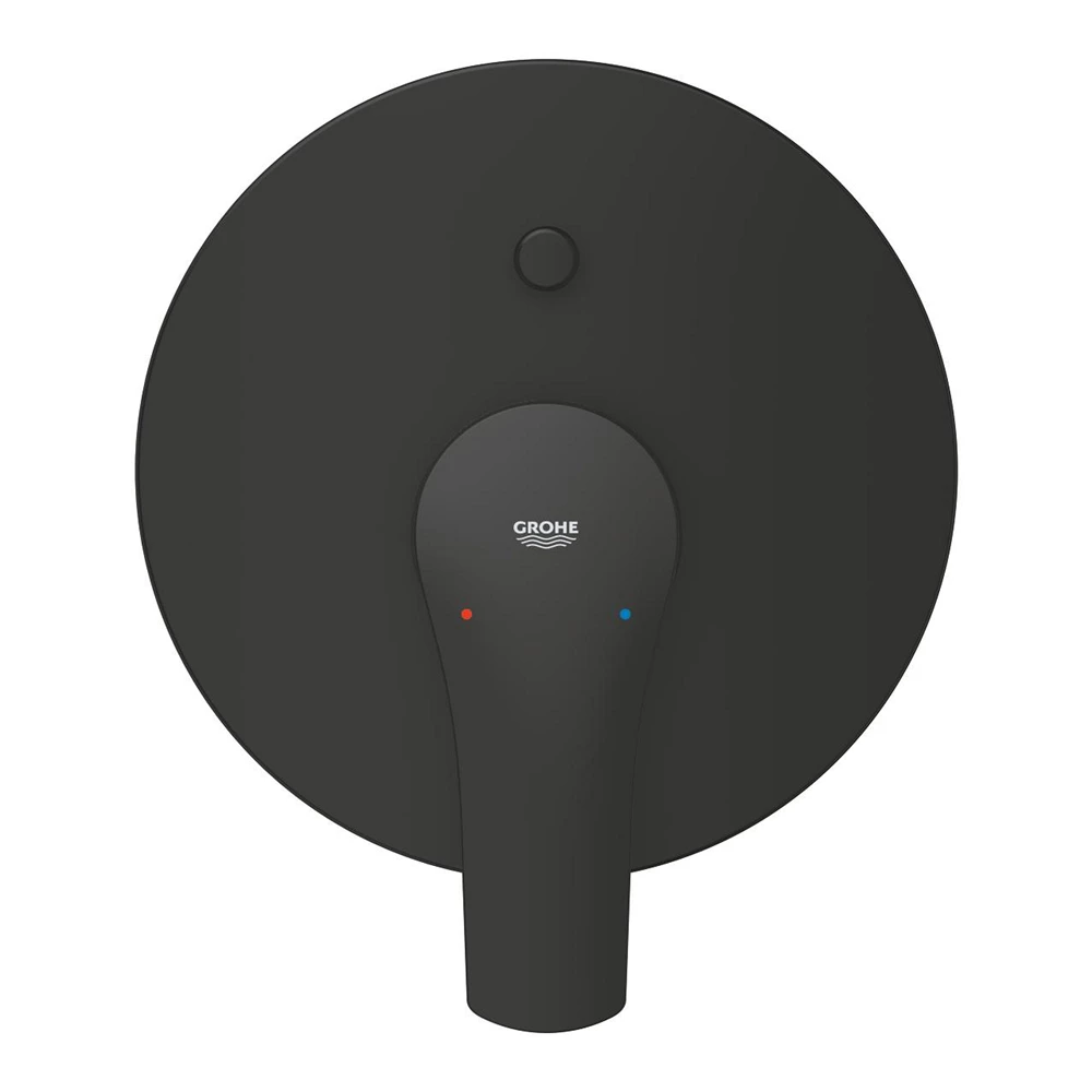 Grohe Eurosmart egykaros falba épített kádcsaptelep matt fekete