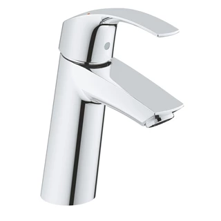 Grohe Eurosmart egykaros mosdócsaptelep, "M" méret, Click-Clack leeresztővel, króm