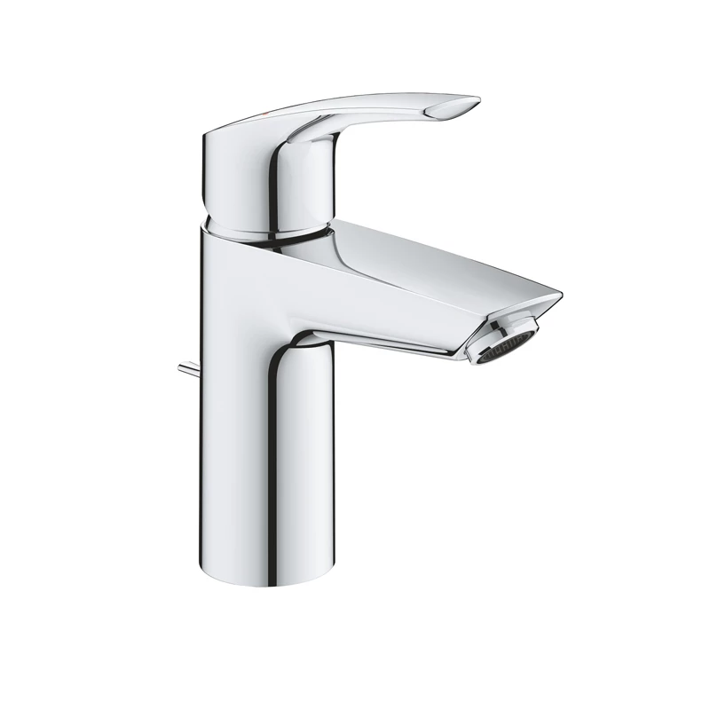 Grohe Eurosmart 2021 mosdó csaptelep, automata lefolyó szeleppel, S-es méret, króm