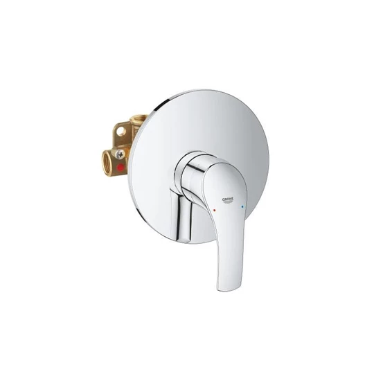 Grohe Eurosmart zuhany csaptelep falsík mögött