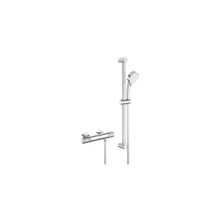 Grohe Grohtherm 1000 Performance termosztátos zuhany csaptelep, 600 mm-es sines zuhanyszettel 