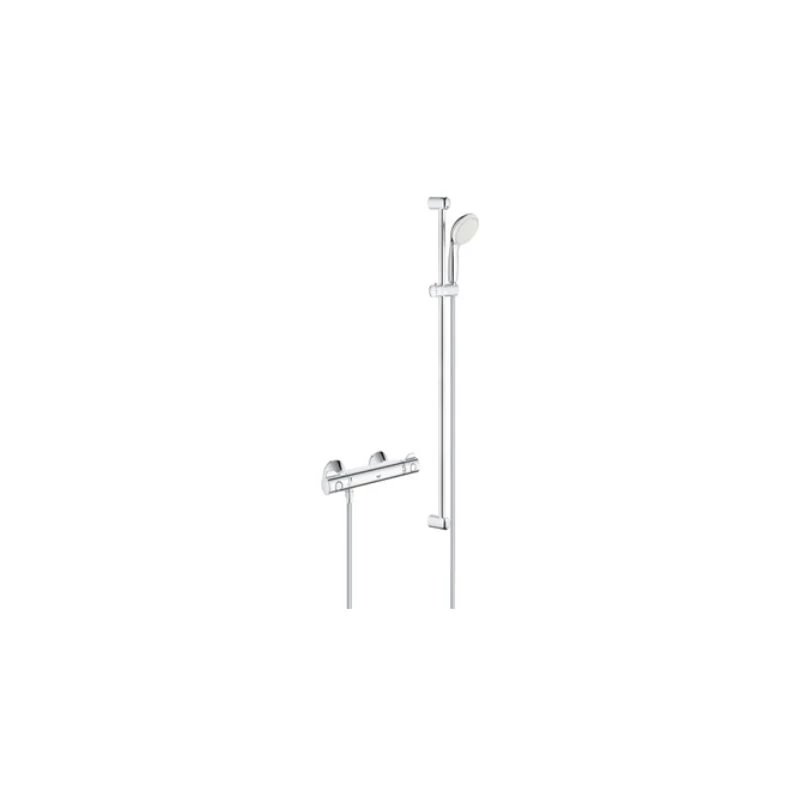 Grohe Grohtherm 800 termosztátos zuhany csaptelep 900 mm-es sines zuhanyszettel