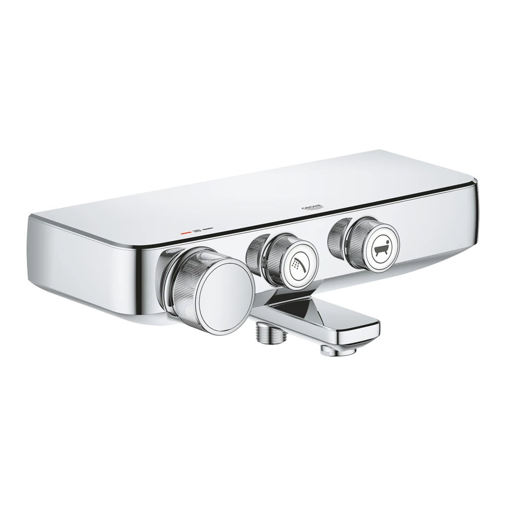 Grohe Grohtherm SmartControl falsíkon kívüli termosztátos kádcsaptelep 1/2"
