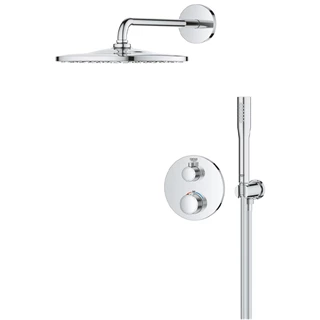 Grohe Grohtherm rejtett zuhanyrendszer Rainshower Mono 310 fejzuhannyal (kerek forma)