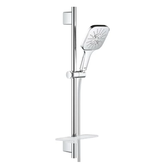Grohe Rainshower SmartActive 130 Cube Rudas zuhanygarnitúra, 3 féle vízsugaras kézizuhannyal, króm