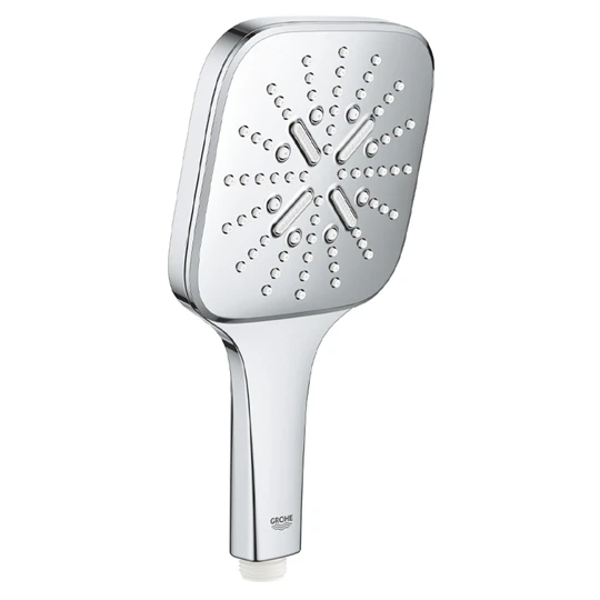 Grohe Rainshower SmartActive 130 Cube kézizuhany, 3 féle vízsugárral
