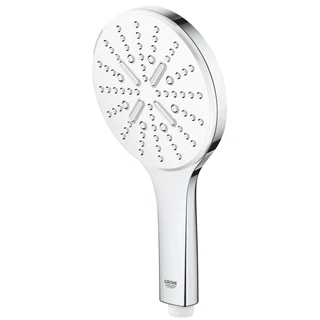 Grohe Rainshower SmartActive 130 kerek kézizuhany, 3 funkciós, Hold fehér