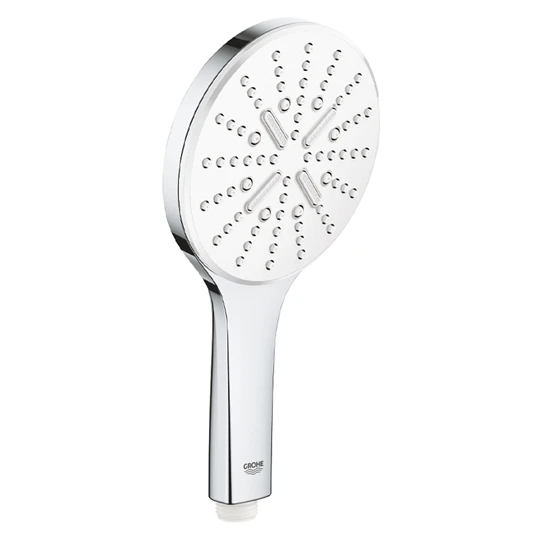 Grohe Rainshower SmartActive 130 kerek kézizuhany, 3 funkciós, Hold fehér