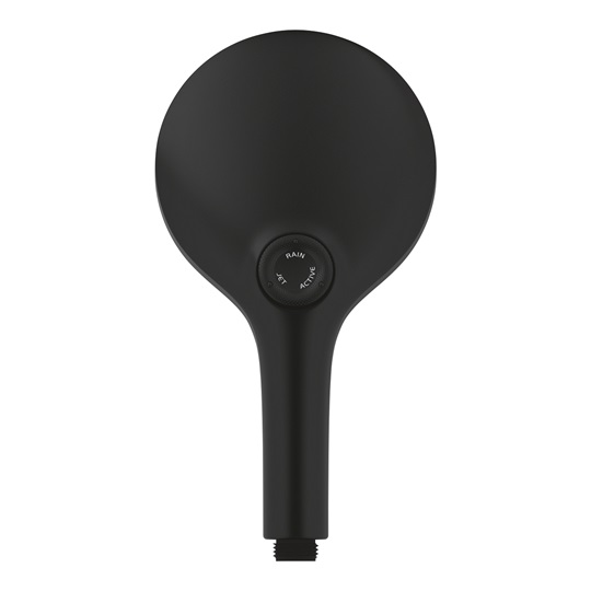 Grohe Rainshower SmartActive 130 kézizuhany, 3 féle vízsugárral Phantom Black