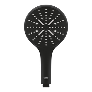 Grohe Rainshower SmartActive 130 kézizuhany, 3 féle vízsugárral Phantom Black