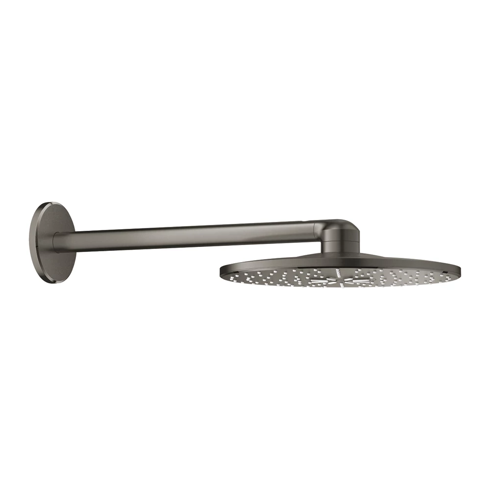 Grohe Rainshower SmartActive 310 fejzuhany, 2 funkciós, 430 mm zuhanykarral, Brushed Hard Graphite