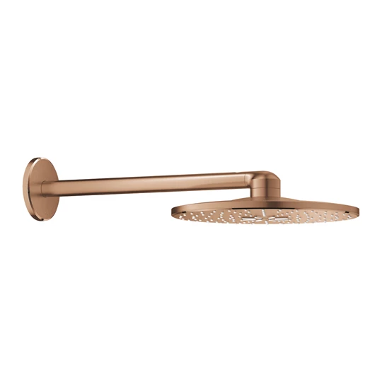 Grohe Rainshower SmartActive 310 kerek fejzuhany 2 funkciós, 430 mm zuhanykarral, matt warm sunset szín