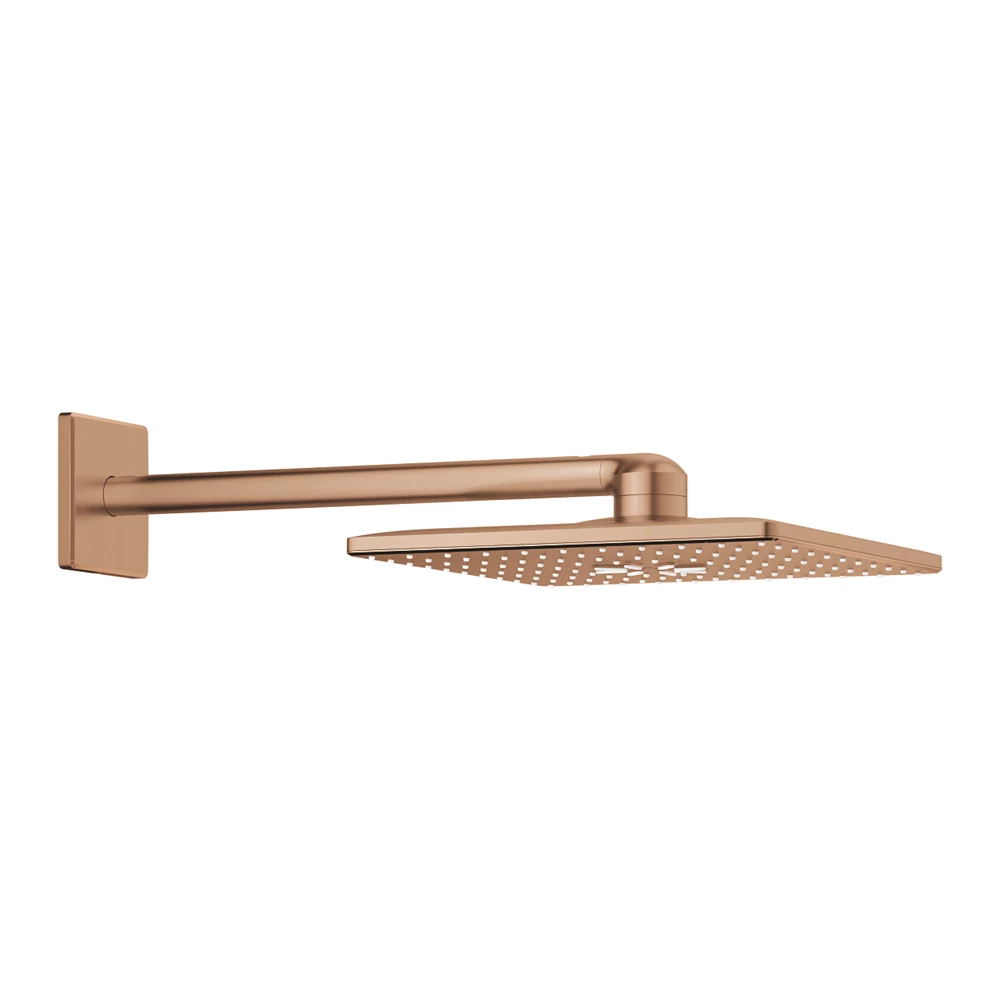 Grohe Rainshower Smartactive fejzuhany készlet 310mm 2 funkciós  esőztető,430mm-es fali zuhanykarl, Brushed Warm Sunset