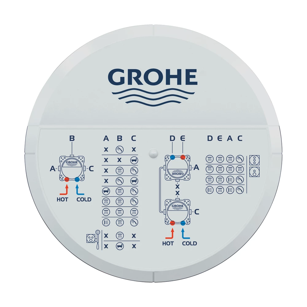 Grohe Rapido Smartbox Universal, falsík alatti beépítő egység ÚJ