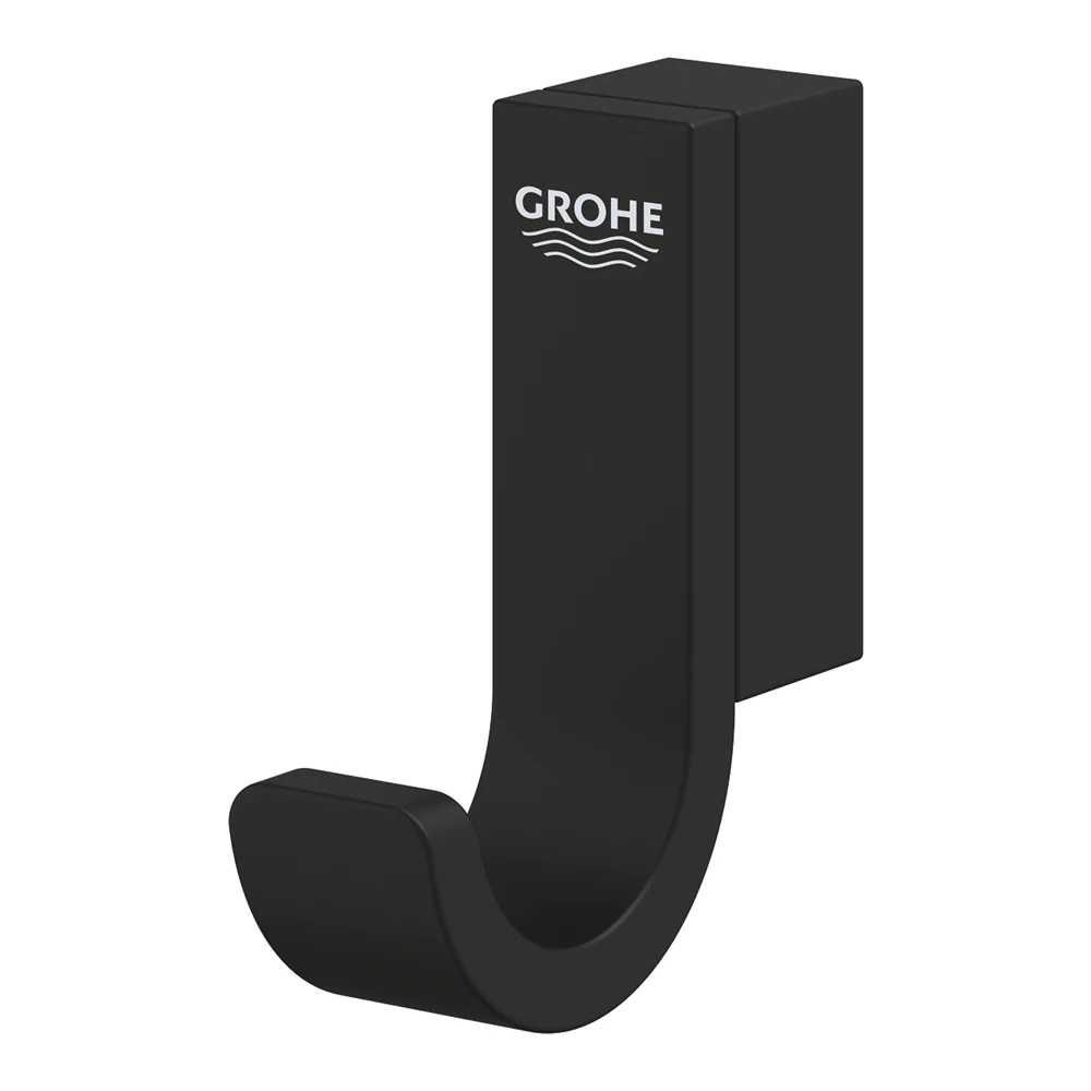 Grohe Selection fürdőköntös akasztó, Phantom Black