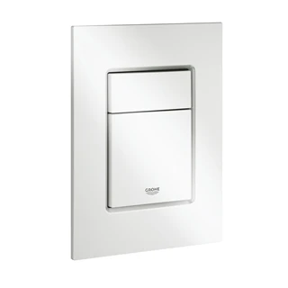 Grohe Skate Cosmopolitan S két mennyiséges wc öblítő nyomólap, alpin fehér színű felület