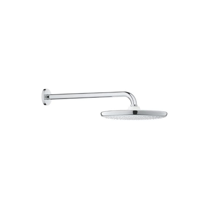 Grohe Tempesta 250 kerek fejzuhany 380 mm-es zuhanykarral, 9,5L/perc, króm