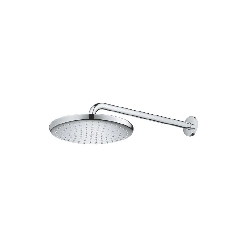 Grohe Tempesta 250 kerek fejzuhany 380 mm-es zuhanykarral, 9,5L/perc, króm