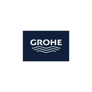 Grohe Tempesta System 250 Cube termosztátos zuhanyrendszer, falsíkon kívüli, matt fekete, szögletes