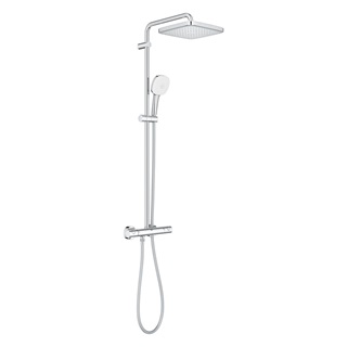 Grohe Tempesta System 250 Cube termosztátos zuhanyrendszer (szögletes)