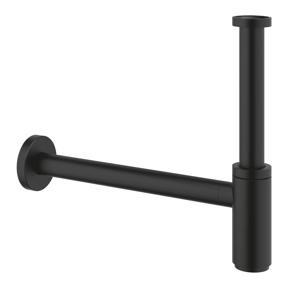 Grohe design mosdószifon 5/4”, Phantom Black