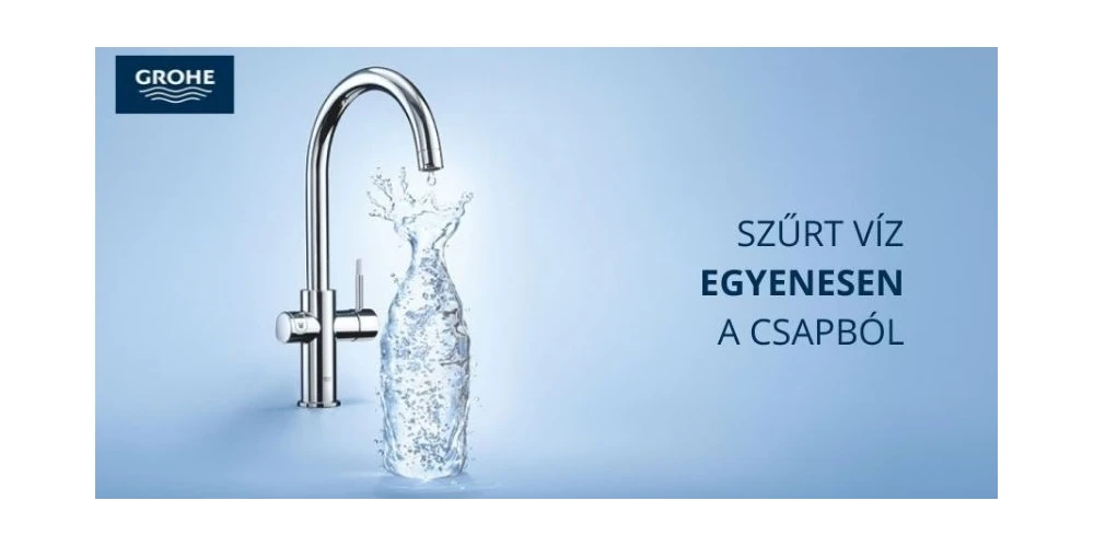 Grohe szűrt víz megoldások 