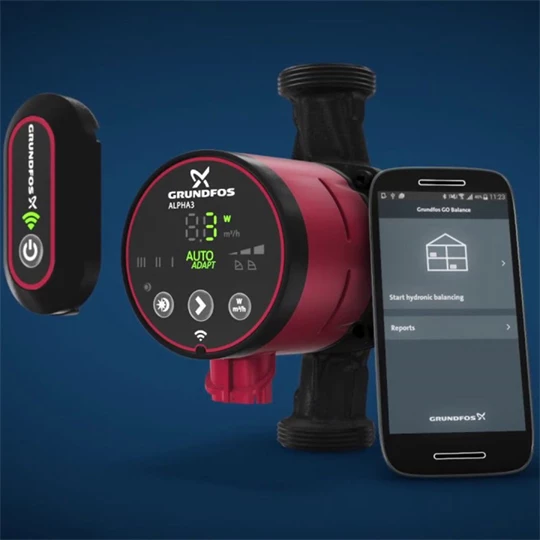Grundfos Alpha3  32-60  180  230V 50Hz 6h fűtési keringető szivattyú