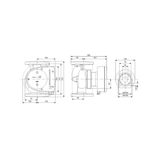 Grundfos MAGNA1 32-120 F 220 1x230V PN6/10 fűtési keringető szivattyú