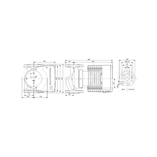 Grundfos MAGNA1 40-100 F 220 1x230V PN6/10 fűtési keringető szivattyú