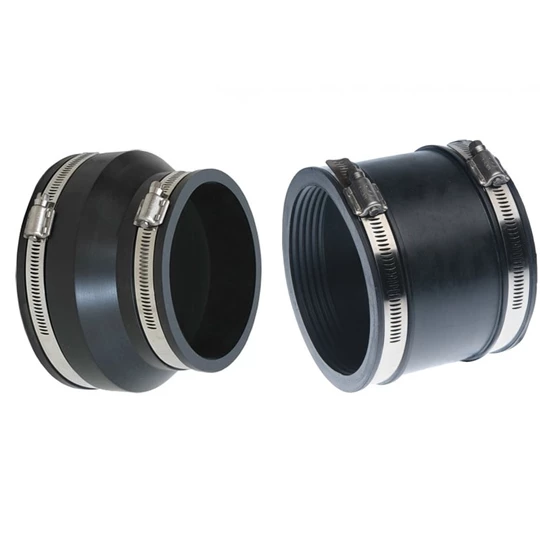 Gumikarmantyú csőtoldó, Flexseal XDR 125, átmérő: 110-125 mm, hossz: 100 mm, EPDM, max. 0,6 bar