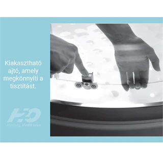 H2O AKCIÓ! Comfort C 90 szögletes 10239090-01-01 + Nero C 90 + ST620 szifon