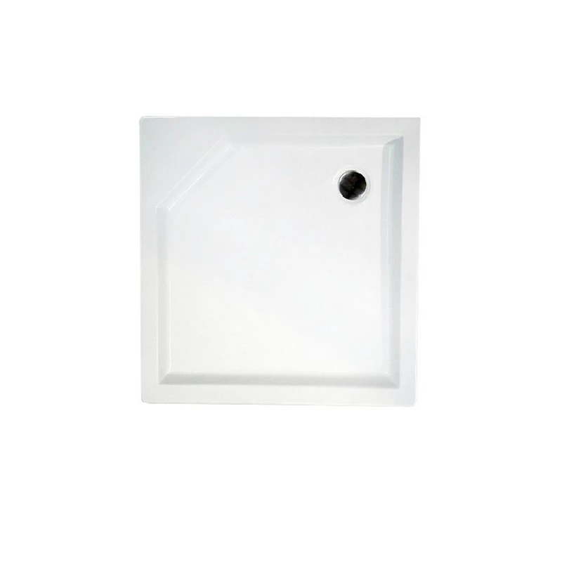 H2O zuhanytálca 80 szögletes+szifon Zéno 80*80 Q 170mm