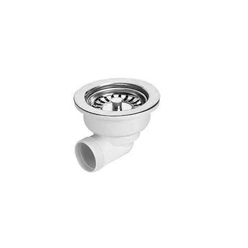 HC162-SS nagykonyhai leeresztő, 6/4", D114 mm, 90°