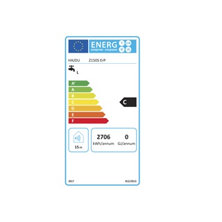 Hajdu elektromos forróvíztároló, 150 lit., függőleges, álló, szteatitos, Z-150 S ErP