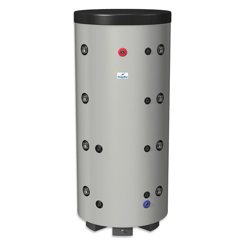 Hajdu puffertároló, 1000 lit., két hőcserélővel, szigeteléssel, PT 1000 CF.2