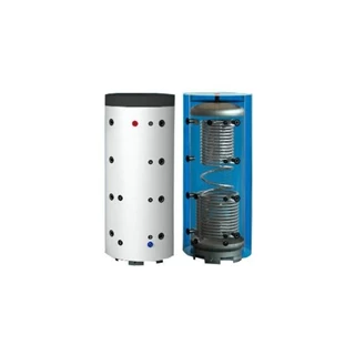 Hajdu PT 1000 CF ErP 2 hőcserélős puffertároló, szigeteléssel, 1000 l