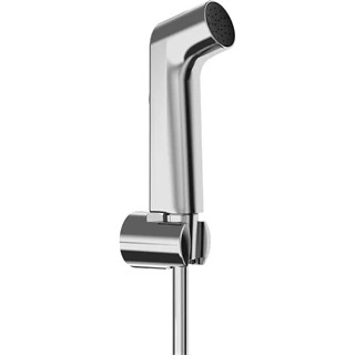 Hansgrohe Bidé kézizuhany S, 1jet, EcoSmart+, zuhanytartóval és nyomástűrő, 125cm-es zuhanytömlővel