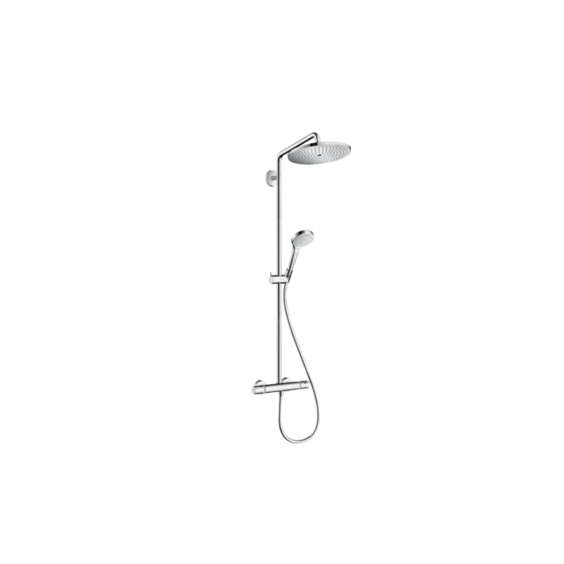 Hansgrohe Croma Select S 280 1jet Showerpipe zuhanyszett termosztáttal