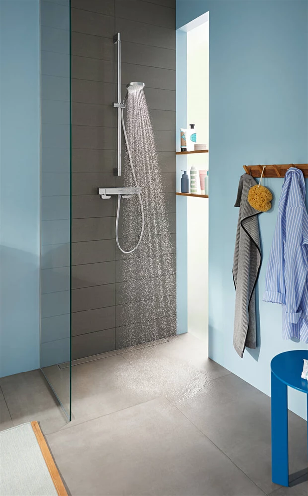 Hansgrohe Croma Select S Vario EcoSmart 9 liter/perc zuhanyszett 0,90m króm/fehér