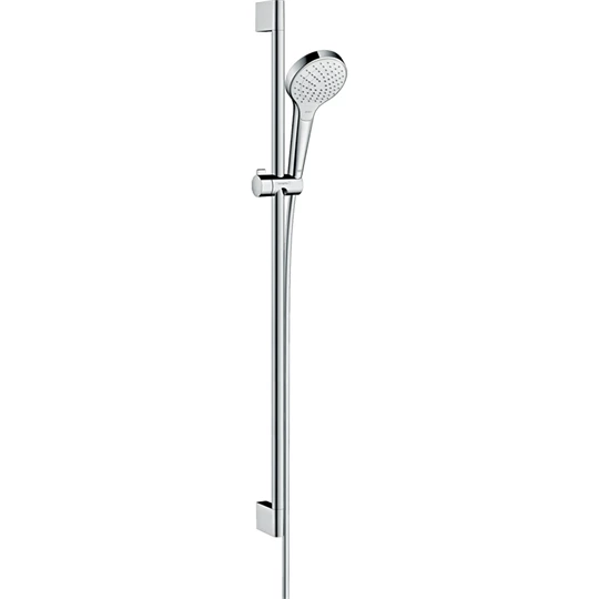 Hansgrohe Croma Select S Vario EcoSmart 9 liter/perc zuhanyszett 0,90m króm/fehér