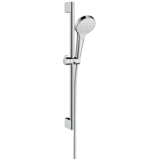 Hansgrohe Croma Select S zuhanyszett, 1 funkciós zuhanyfejjel, 650mm-es zuhanyrúddal, krómozott felület