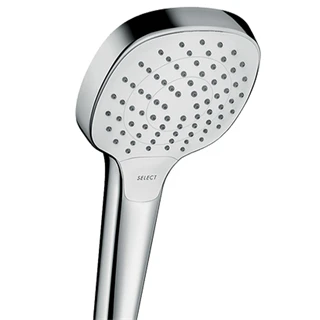 Hansgrohe Croma Select E zuhanytartó szett 110 Vario EcoSmart, 160 cm-es zuhanytömlővel, fehér/króm