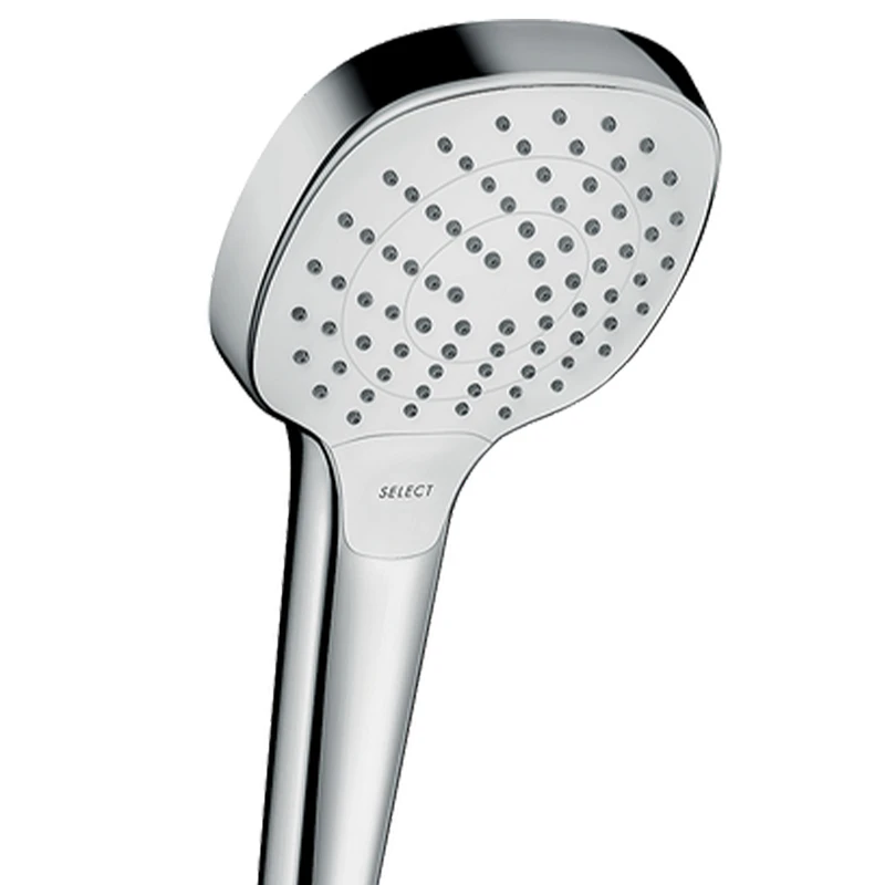 Hansgrohe Croma Select E zuhanytartó szett 110 Vario EcoSmart, 160 cm-es zuhanytömlővel, fehér/króm