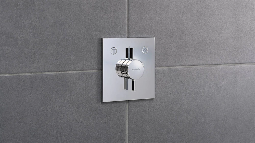 Hansgrohe DuoTurn E falsík alatti csaptelep, 1 funkciós króm